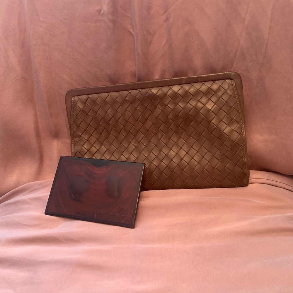*70’S VINTAGE* BOTTEGA VENETA CLUTCH - Picture 6 of 8